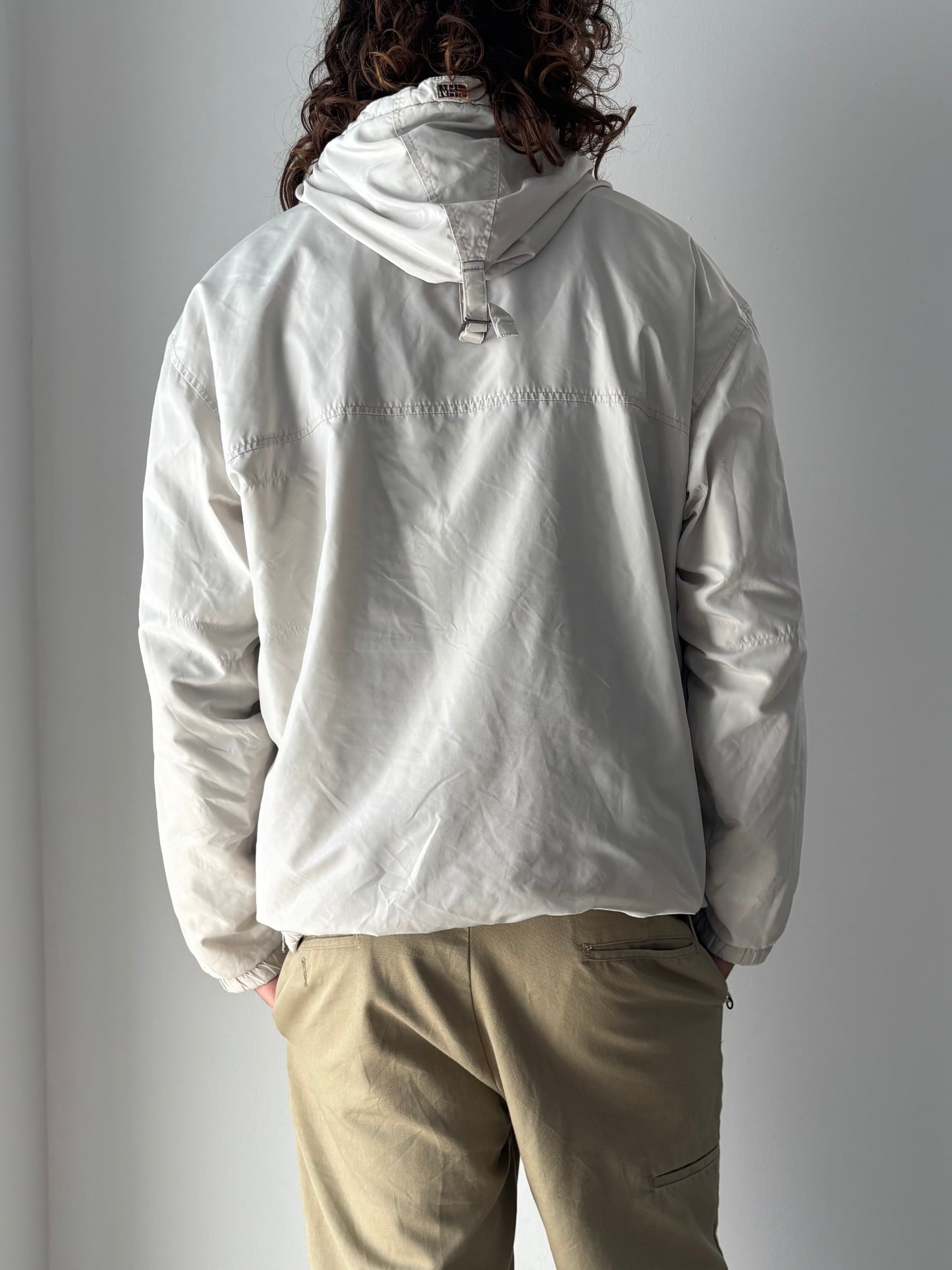 Napapijri white half zip