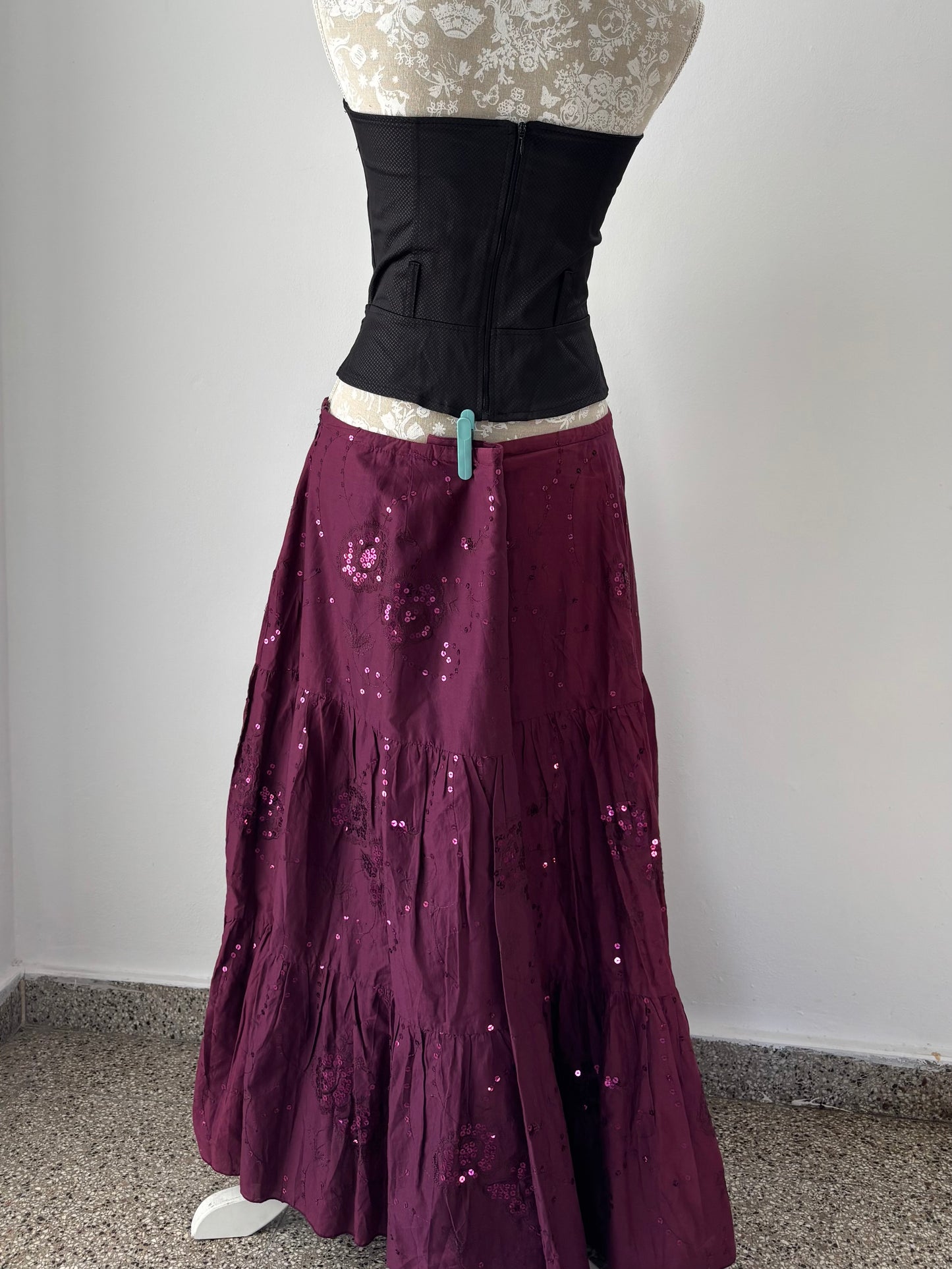 Purple maxi fairy skirt