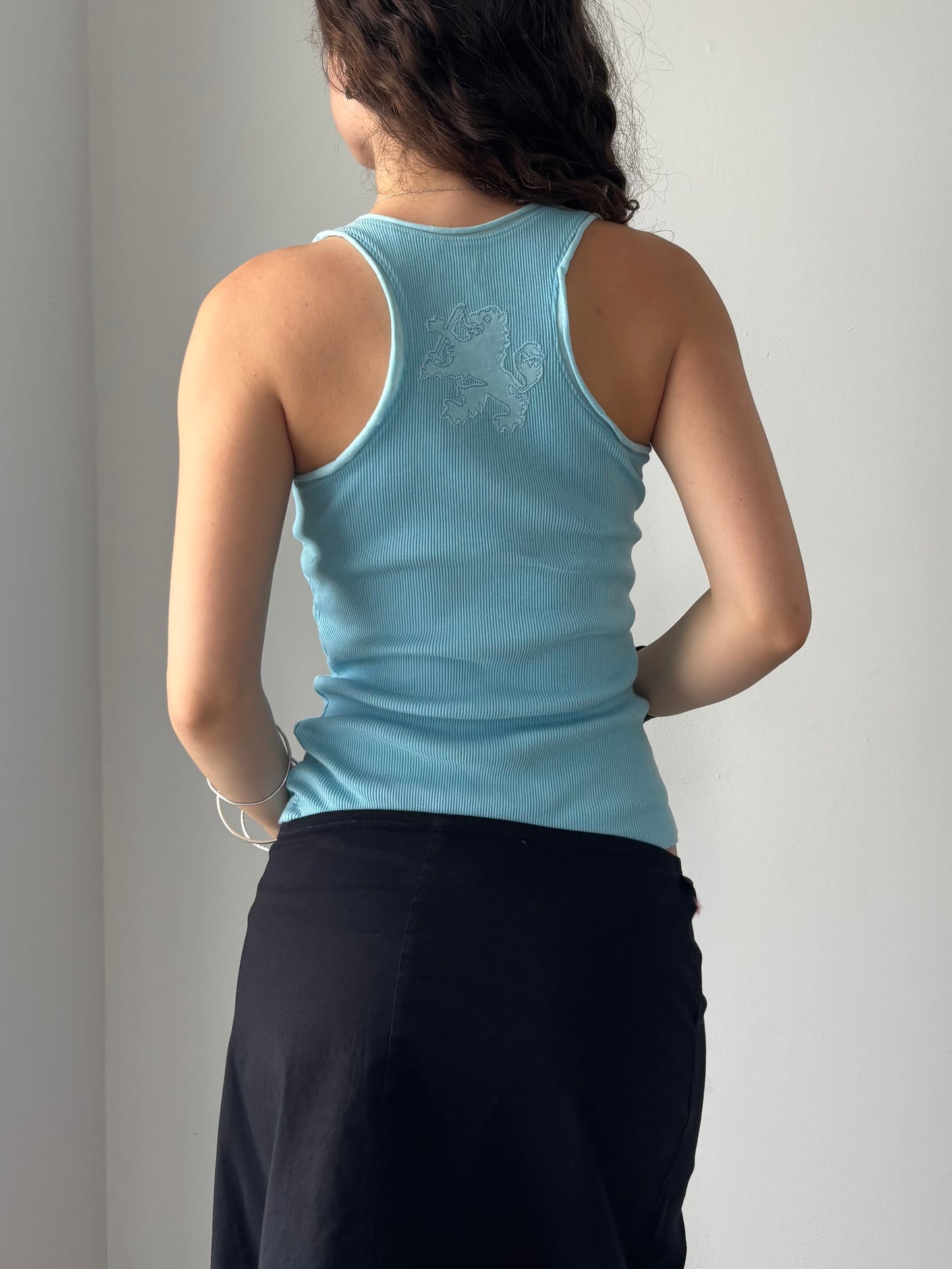 Tommy jeans baby blue top