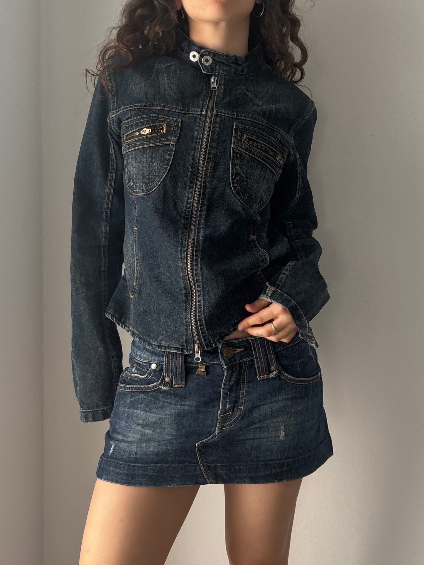 Jean Y2K jacket