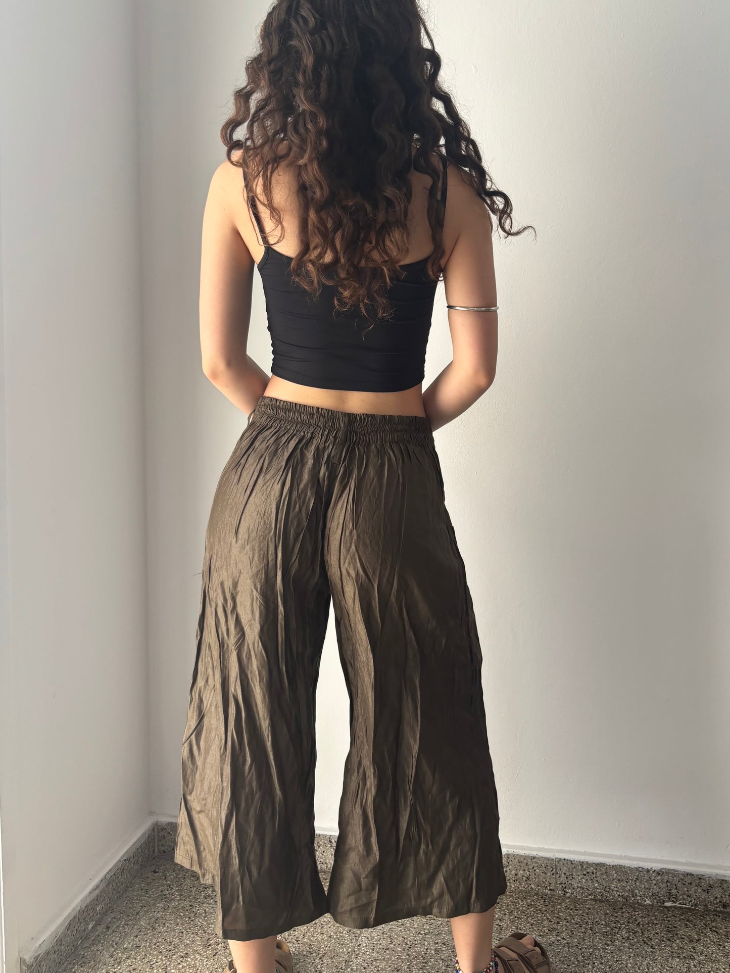 Dead Stock olive green flowy pants