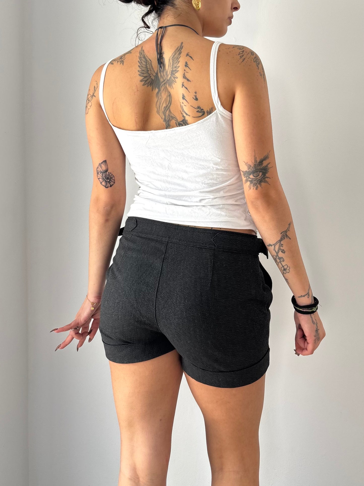 White tank too with beads and seashells