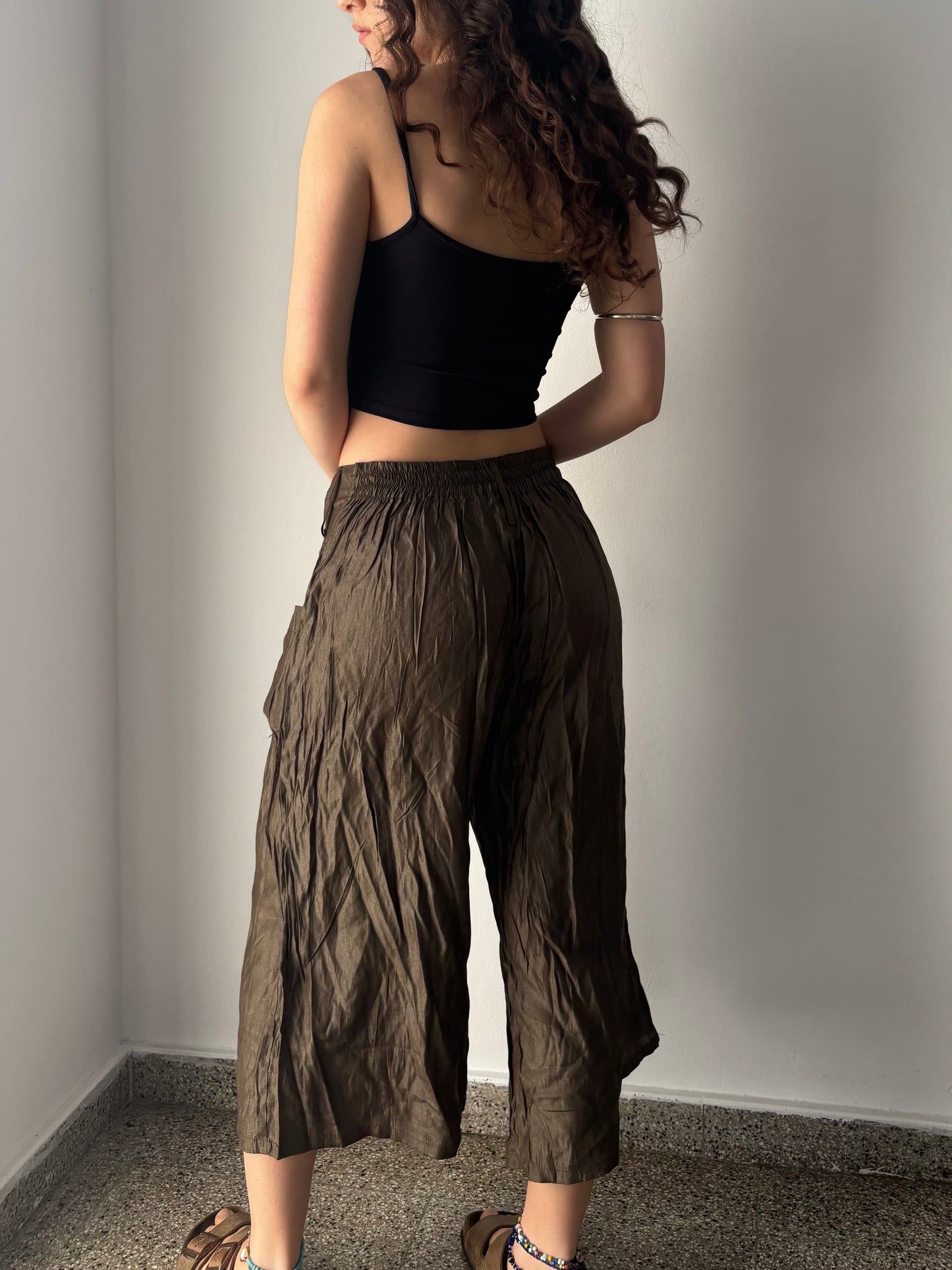 Dead Stock olive green flowy pants