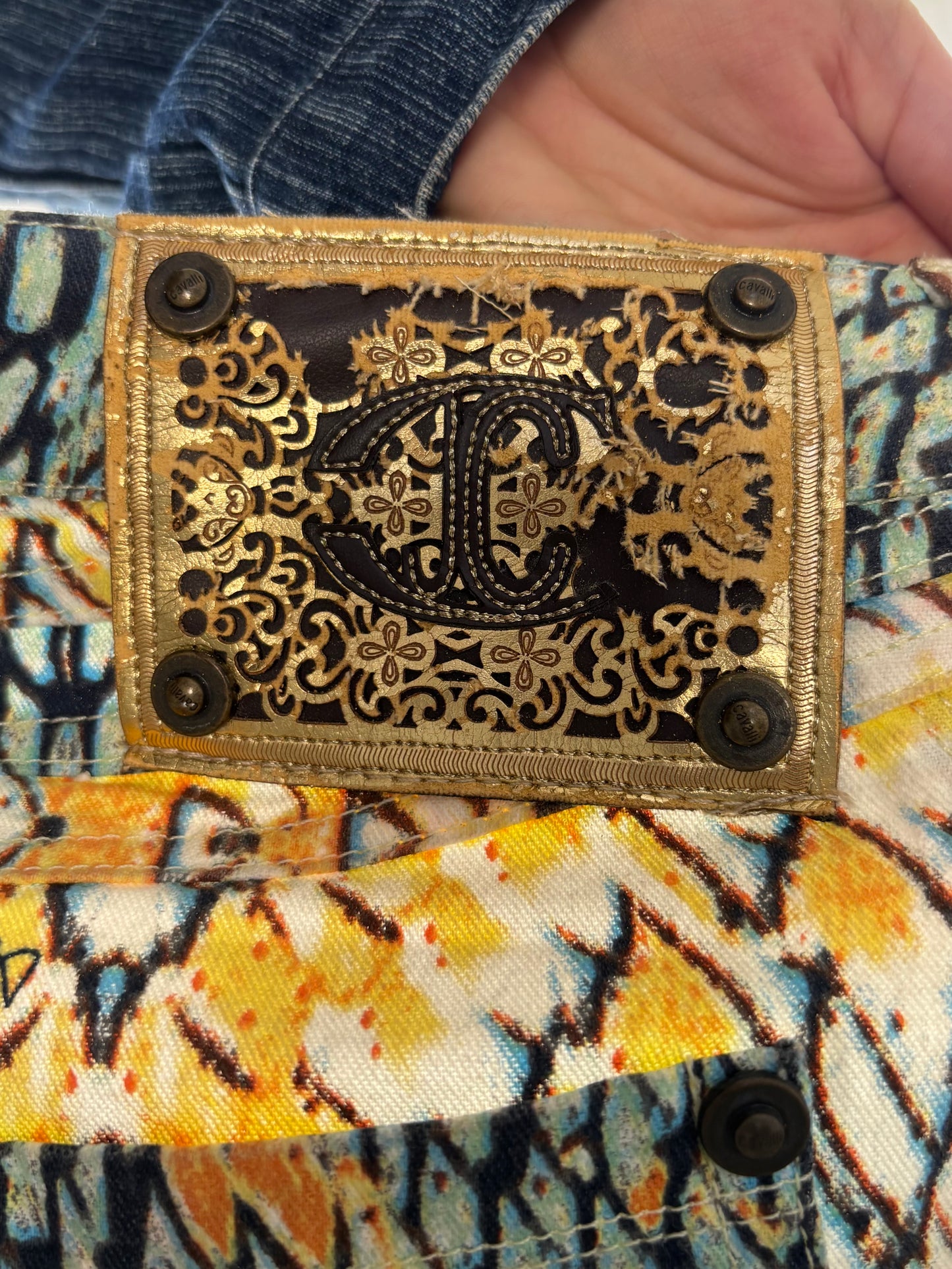 Just Cavalli snake print set