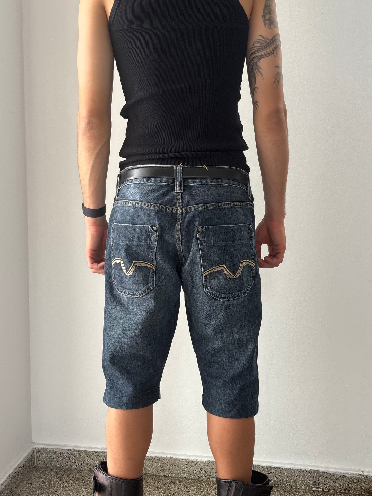 Vintage denim shorts