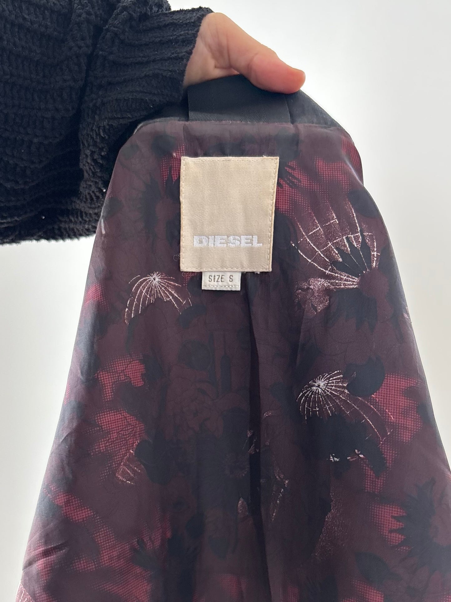 Diesel black blazer/ jacket