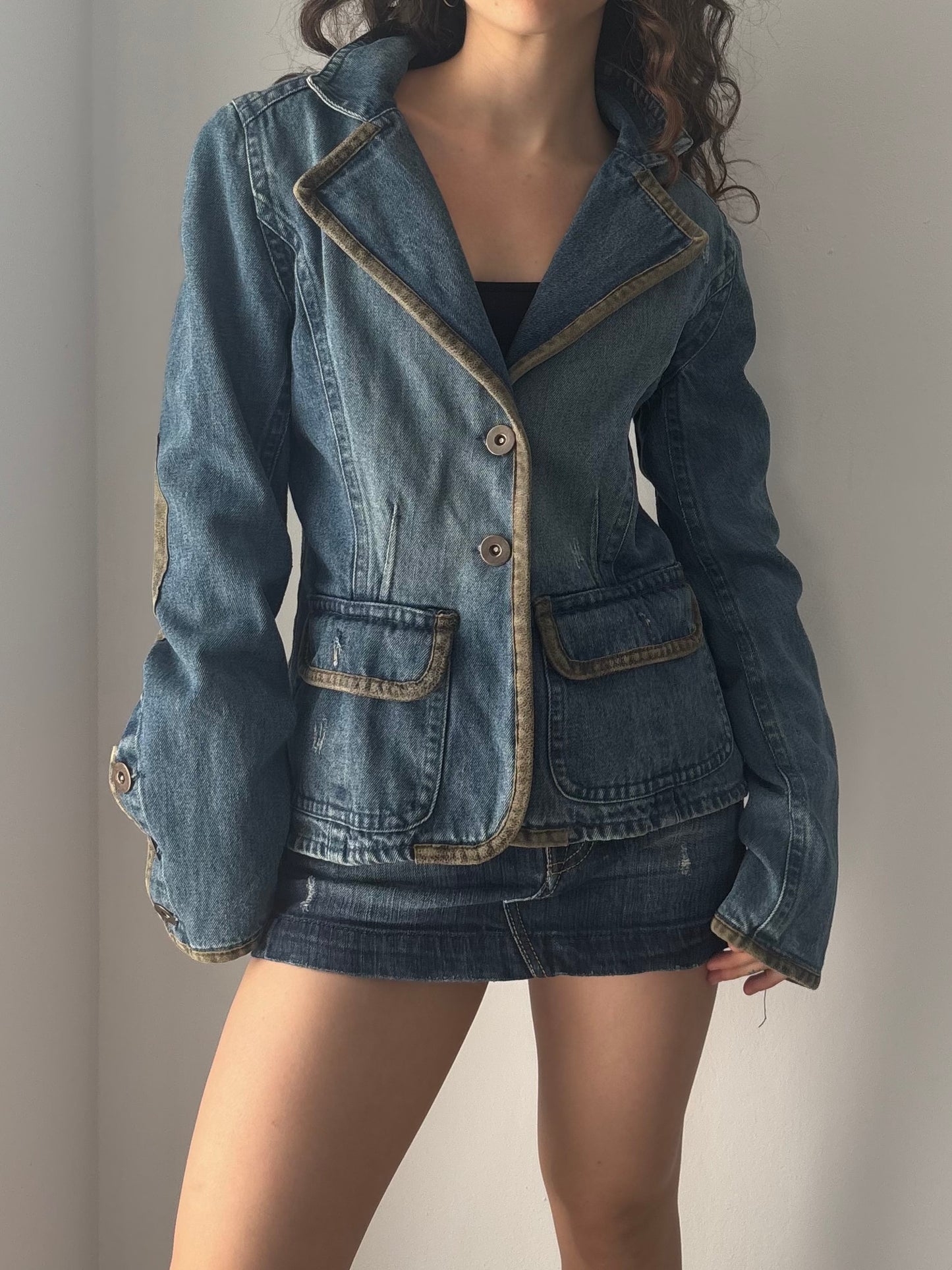 Jean blazer style jacket