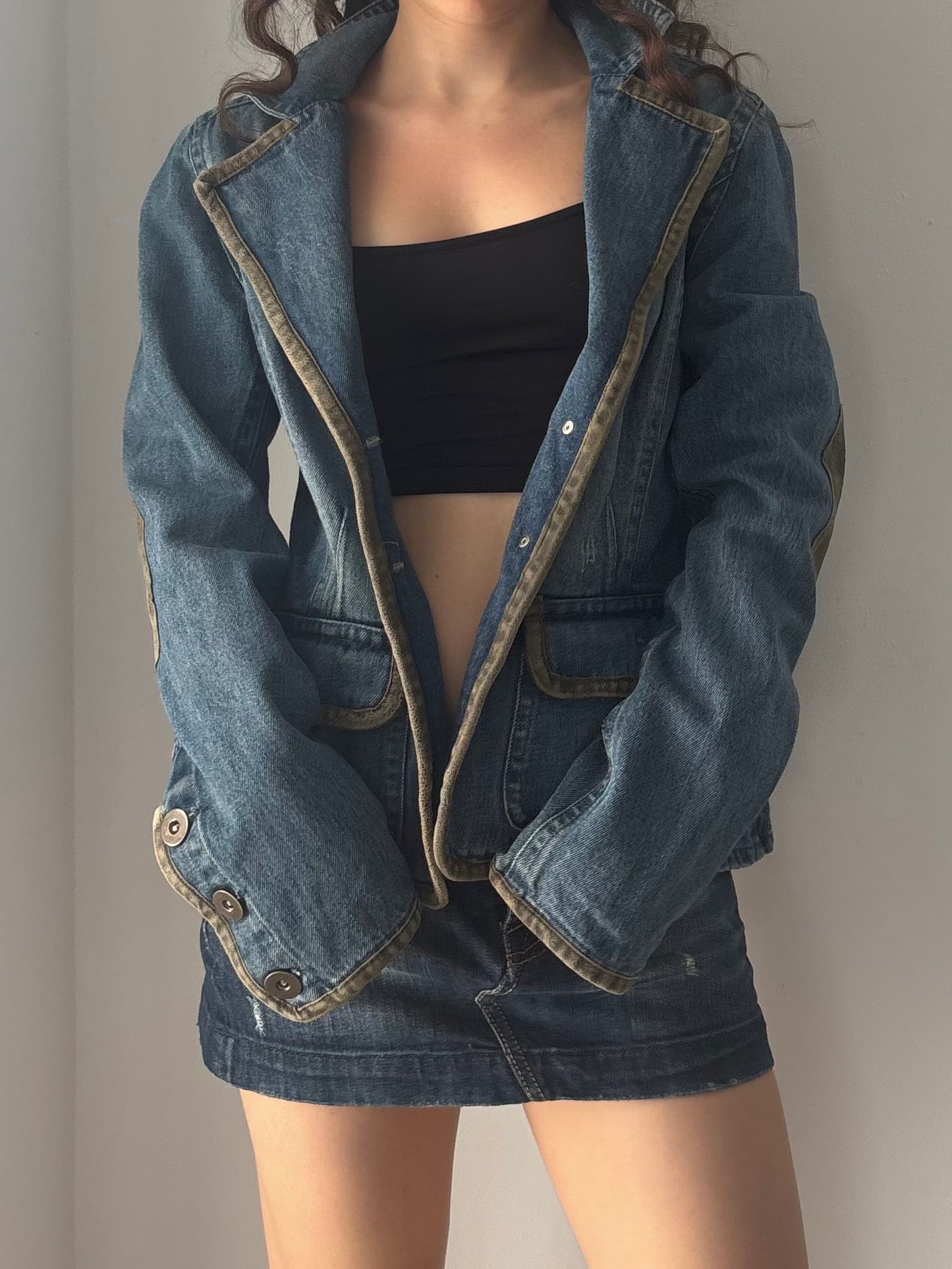 Jean blazer style jacket