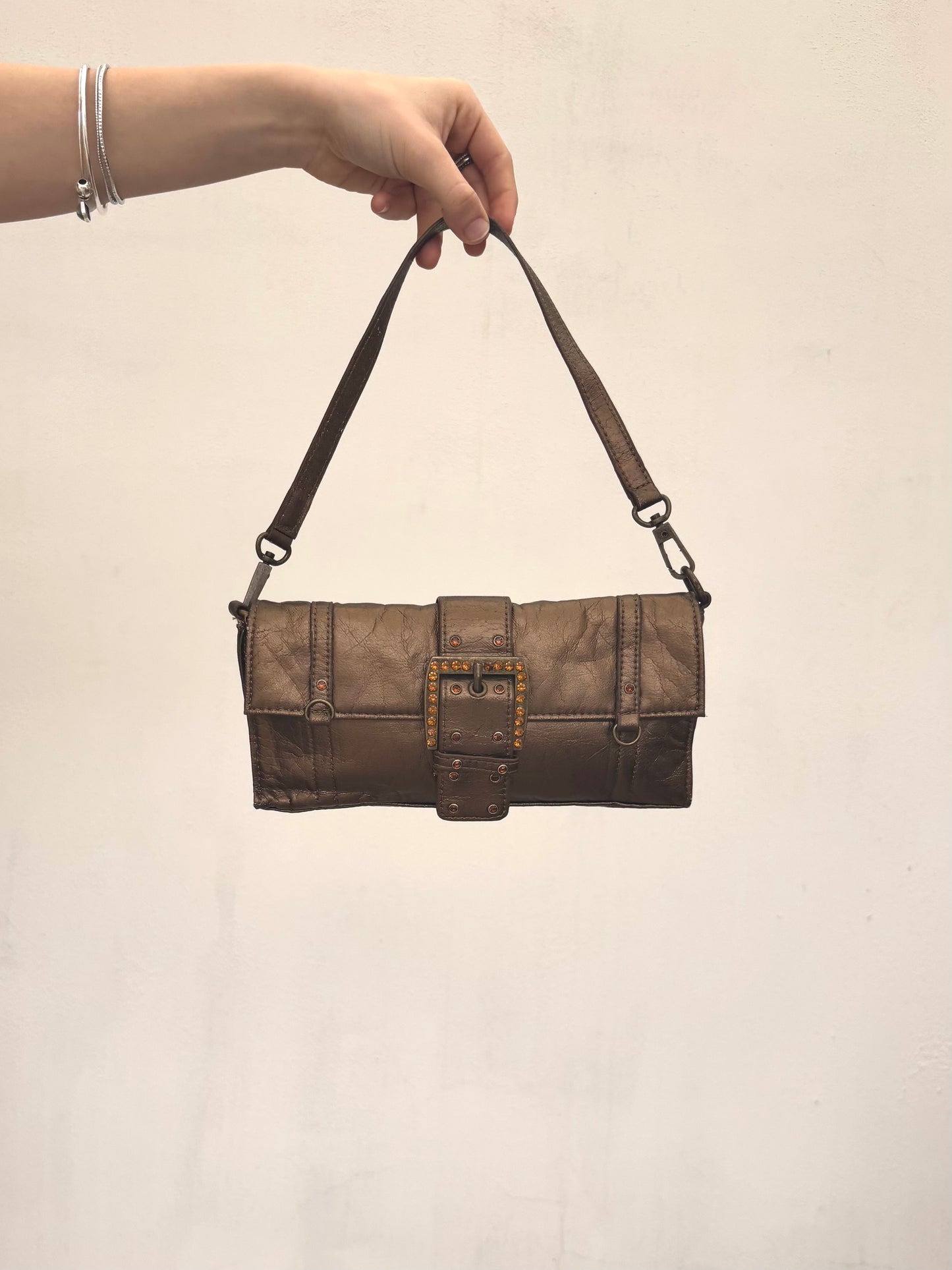 Bronze Reverie Vintage Shoulder Bag