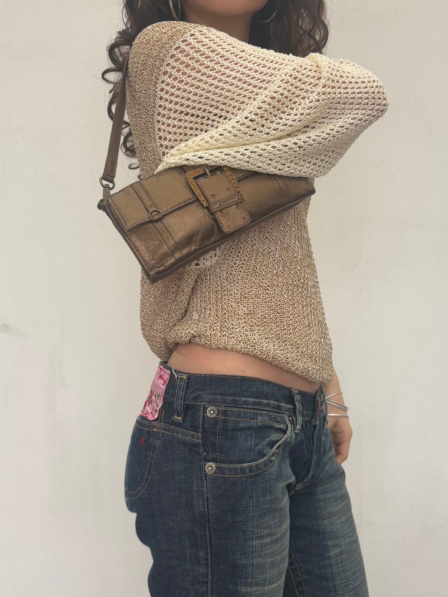 Bronze Reverie Vintage Shoulder Bag