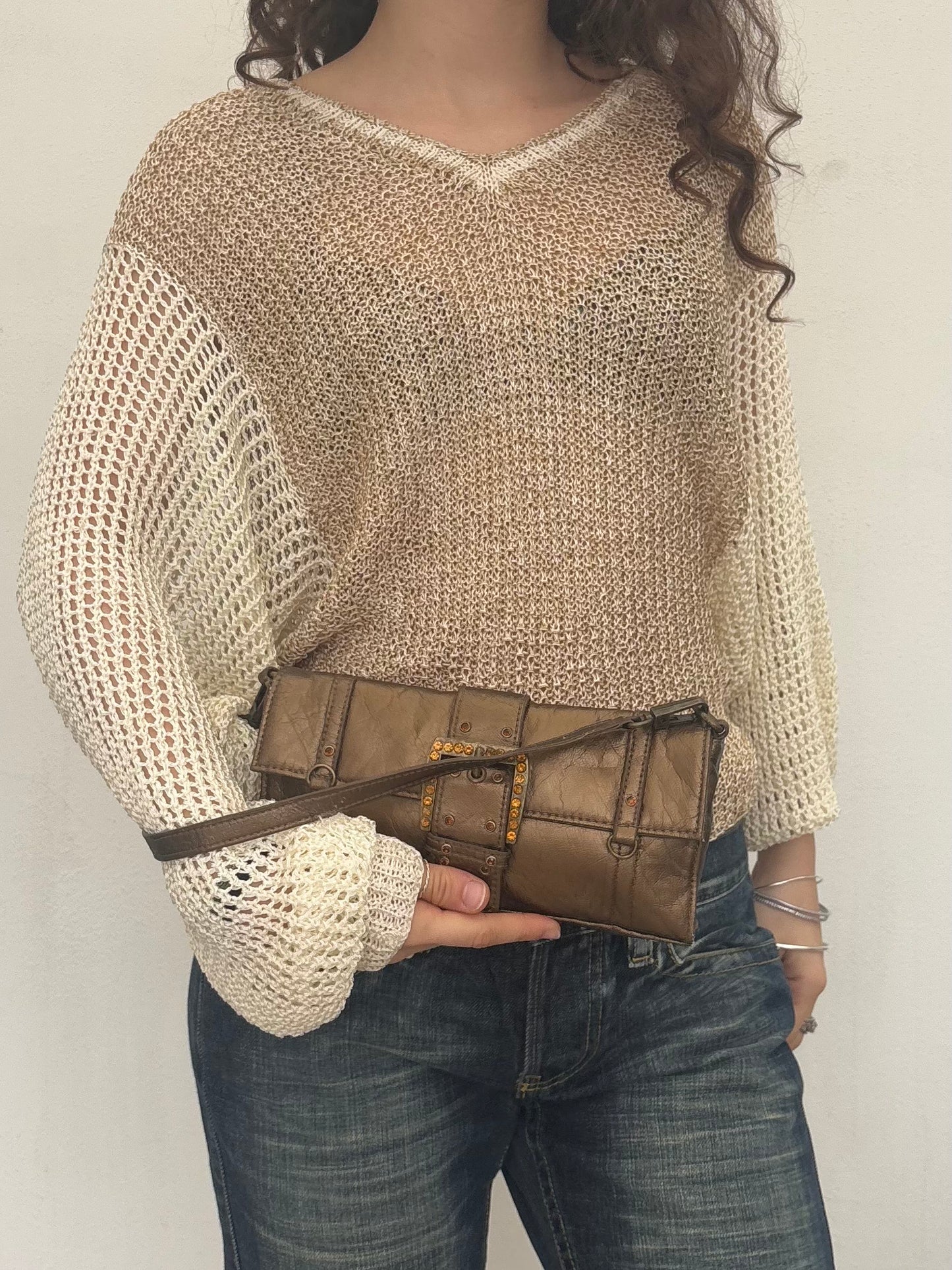 Bronze Reverie Vintage Shoulder Bag