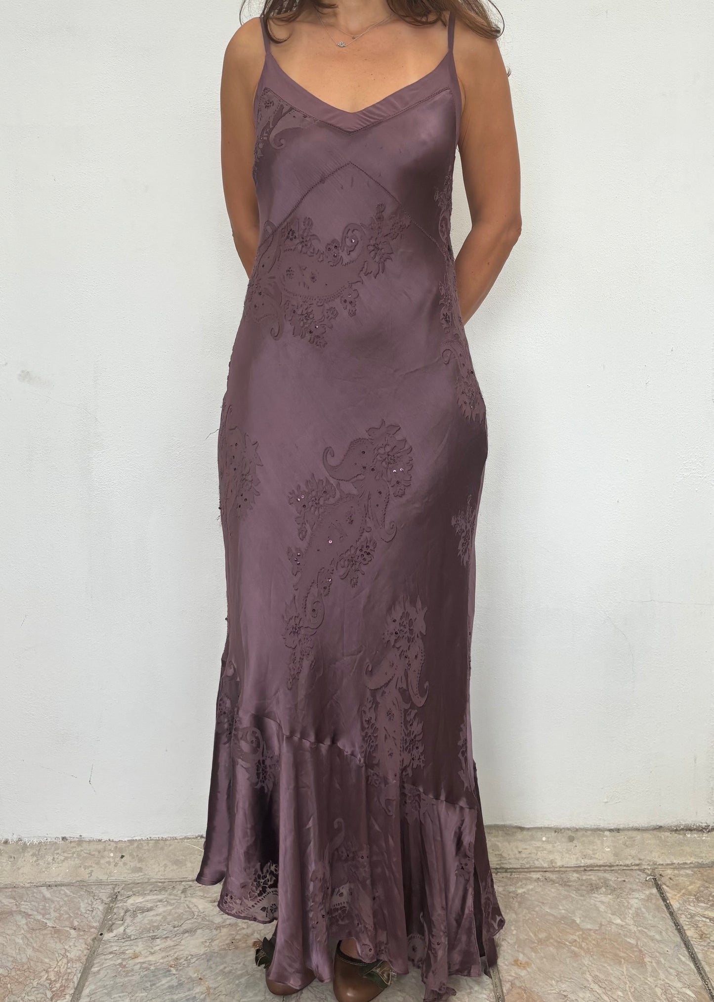 Purple Slip Dress