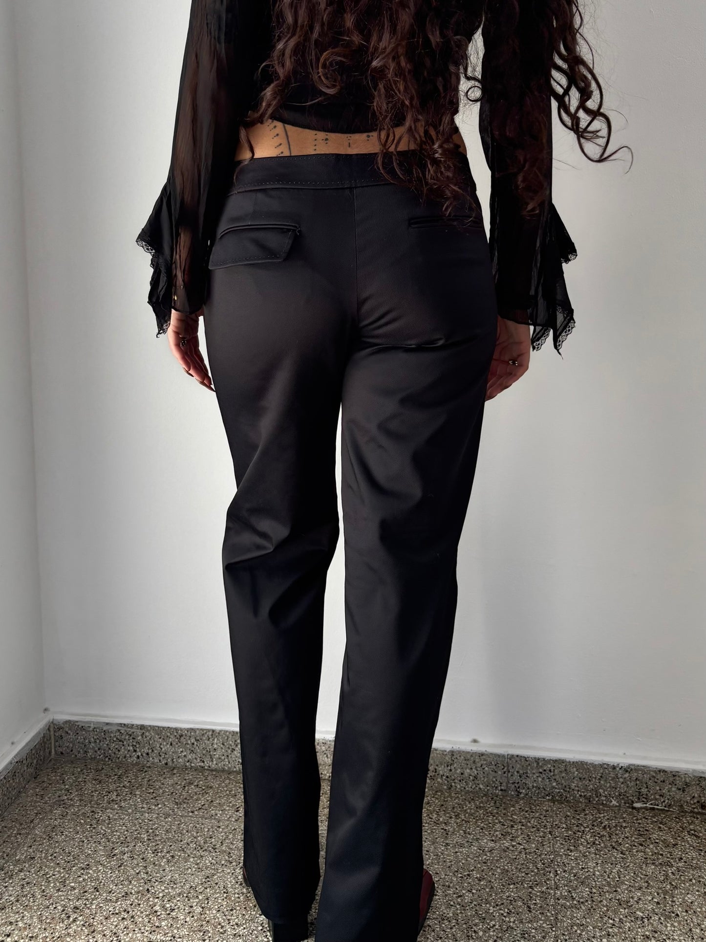 Esprit black wide leg trousers