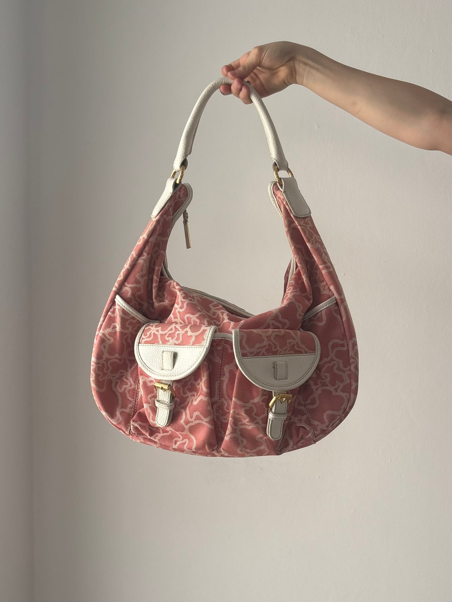 Tous pink tote bag
