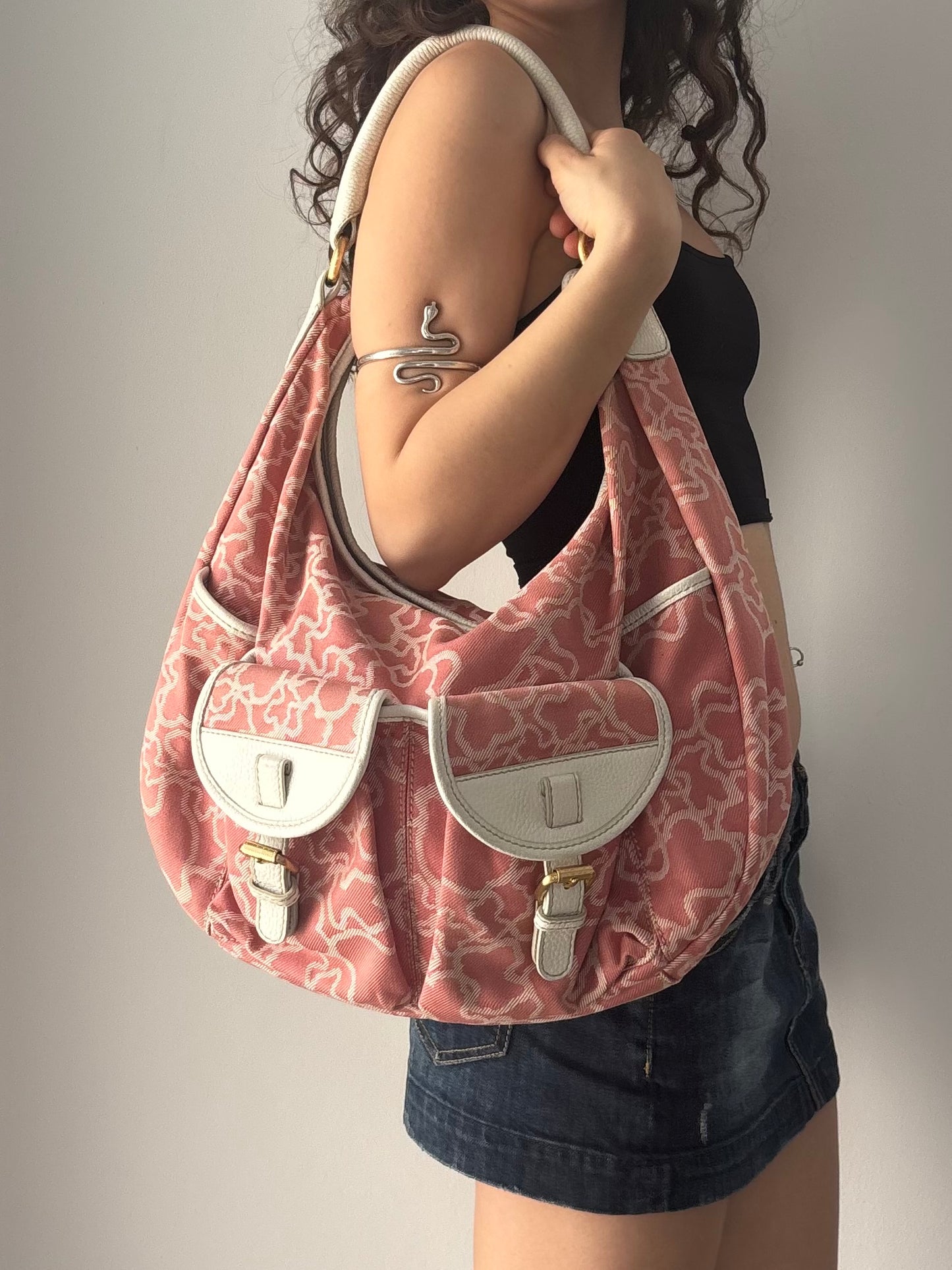 Tous pink tote bag