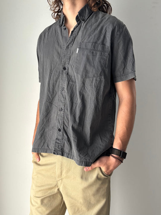 Levi’s grey button up shirt