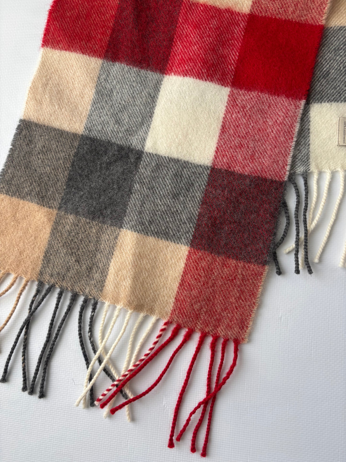 Scottish wool scarf