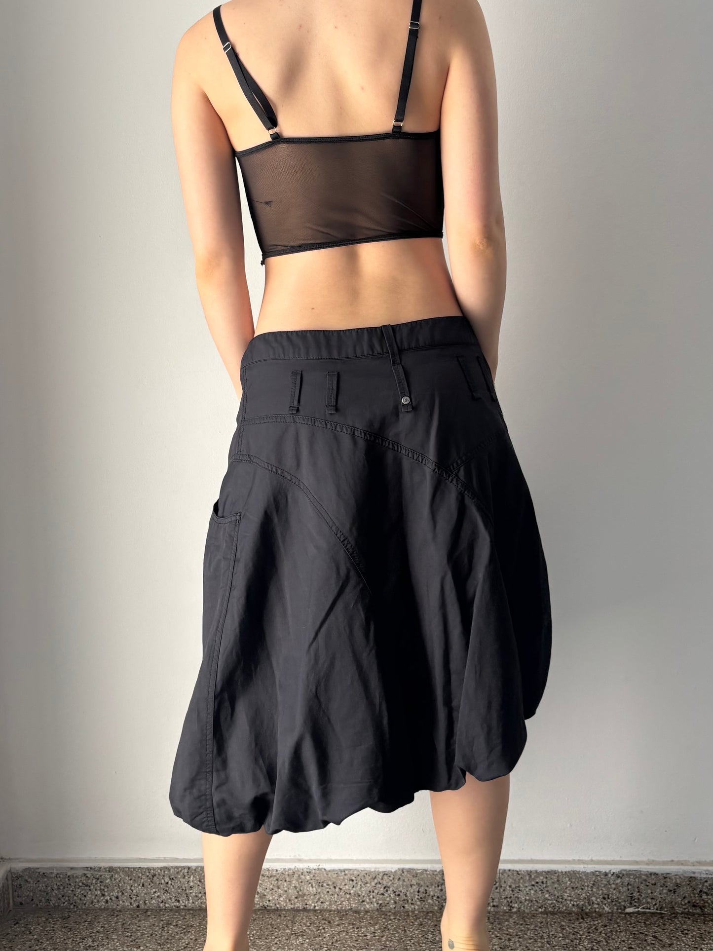 Liu Jo black balloon skirt