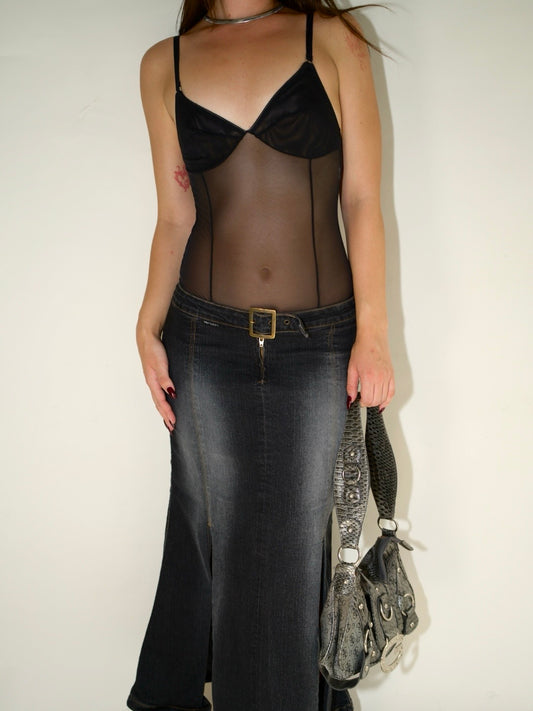 Diesel dead stock black bodysuit