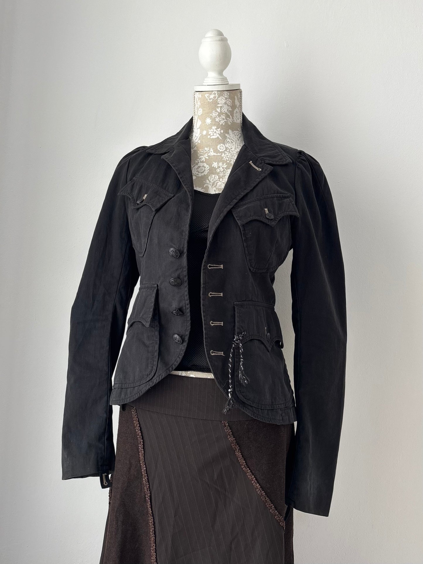 Diesel black blazer/ jacket