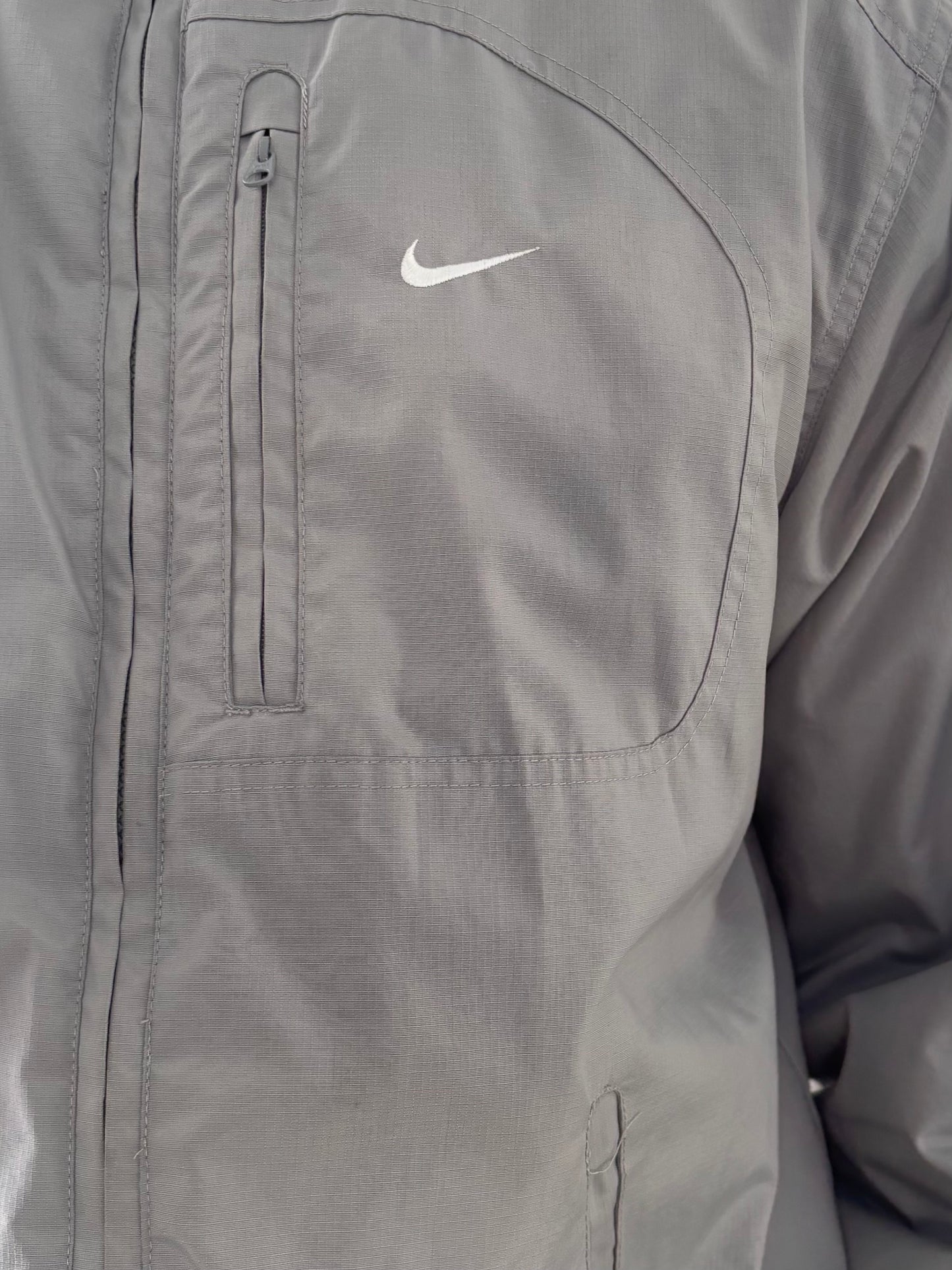 Nike grey puffer jacket