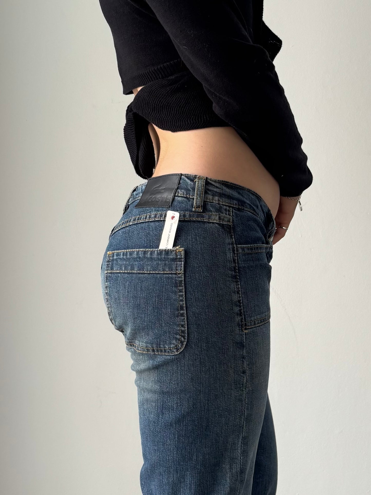 Lacoste low waisted jeans