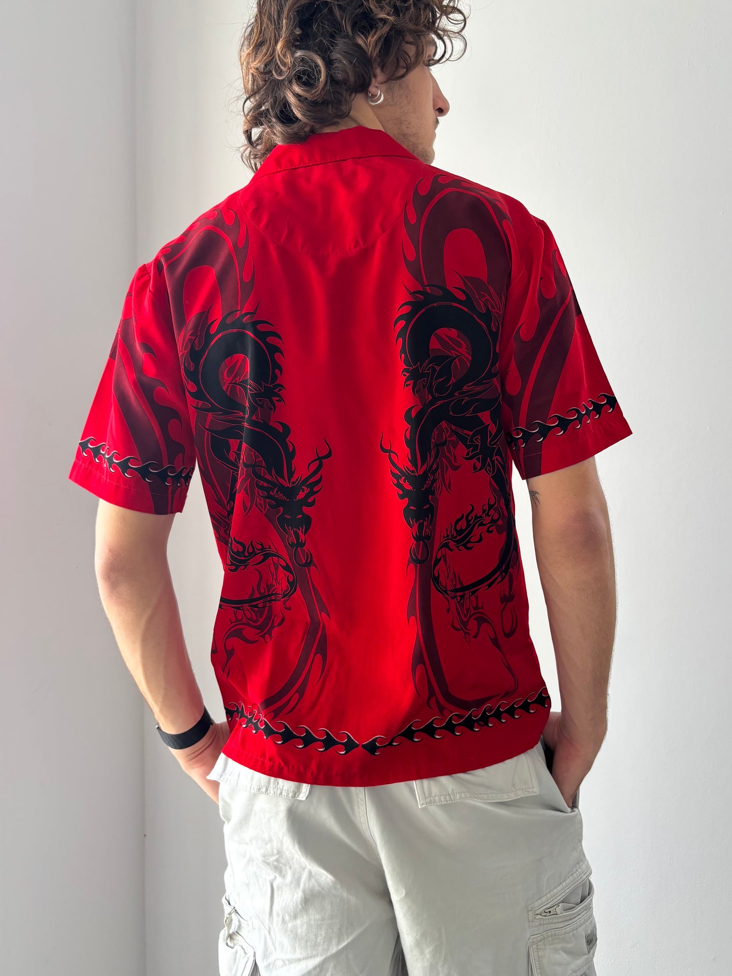 Red & Black dragon shirt