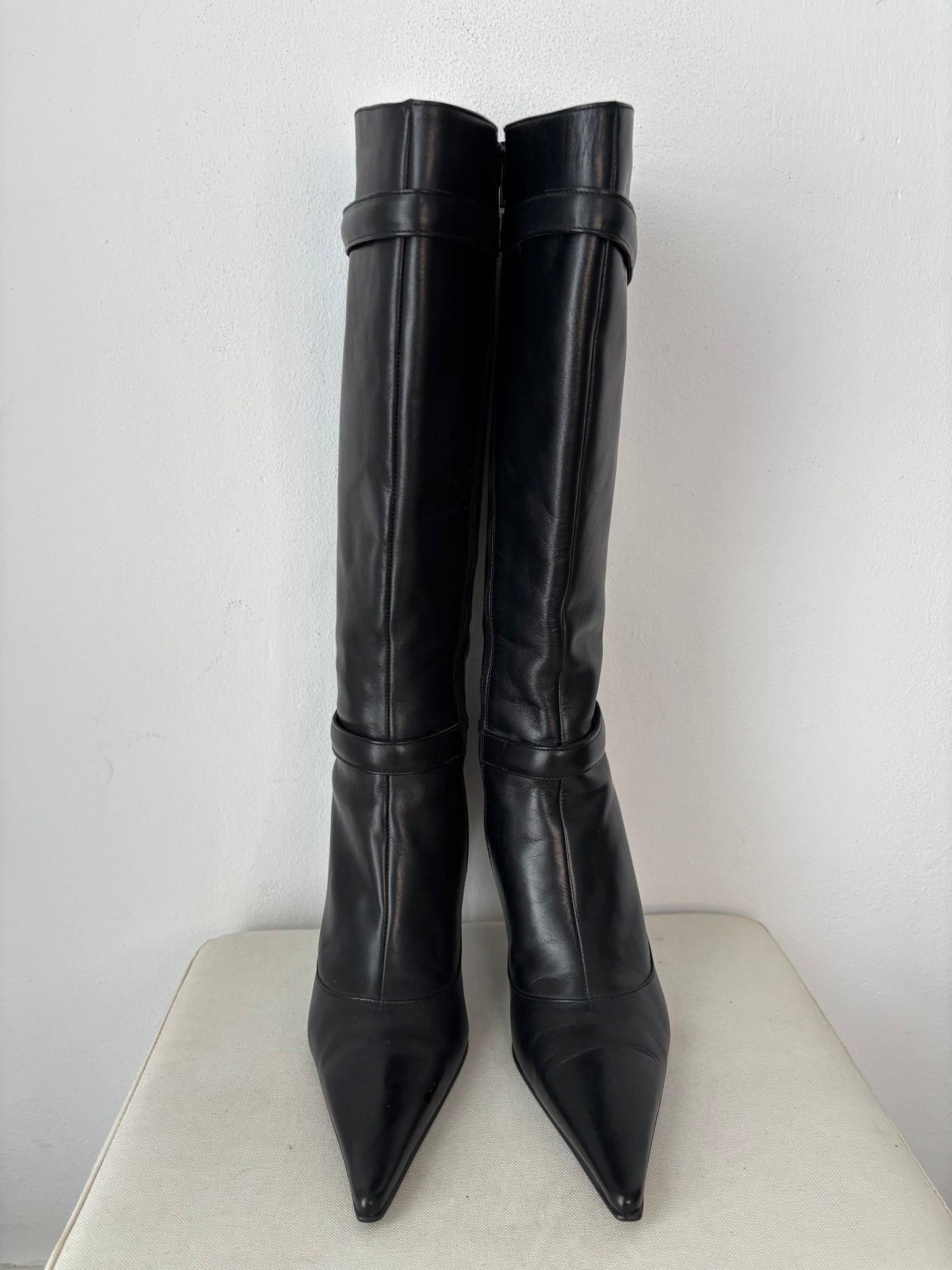 Buffalo London vegan leather boots