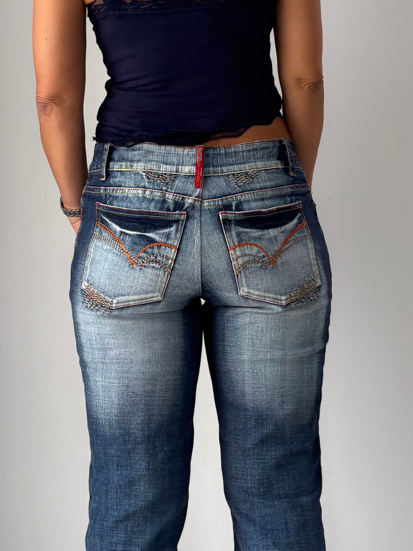 Y2K low waist jeans
