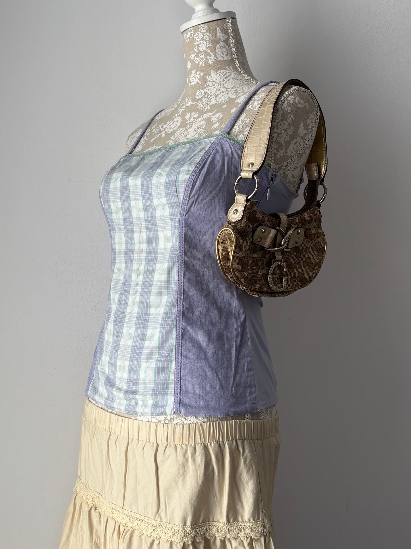 Intimissimi lavender & checkered top