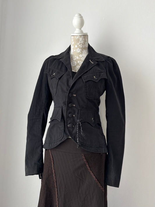 Diesel black blazer/ jacket
