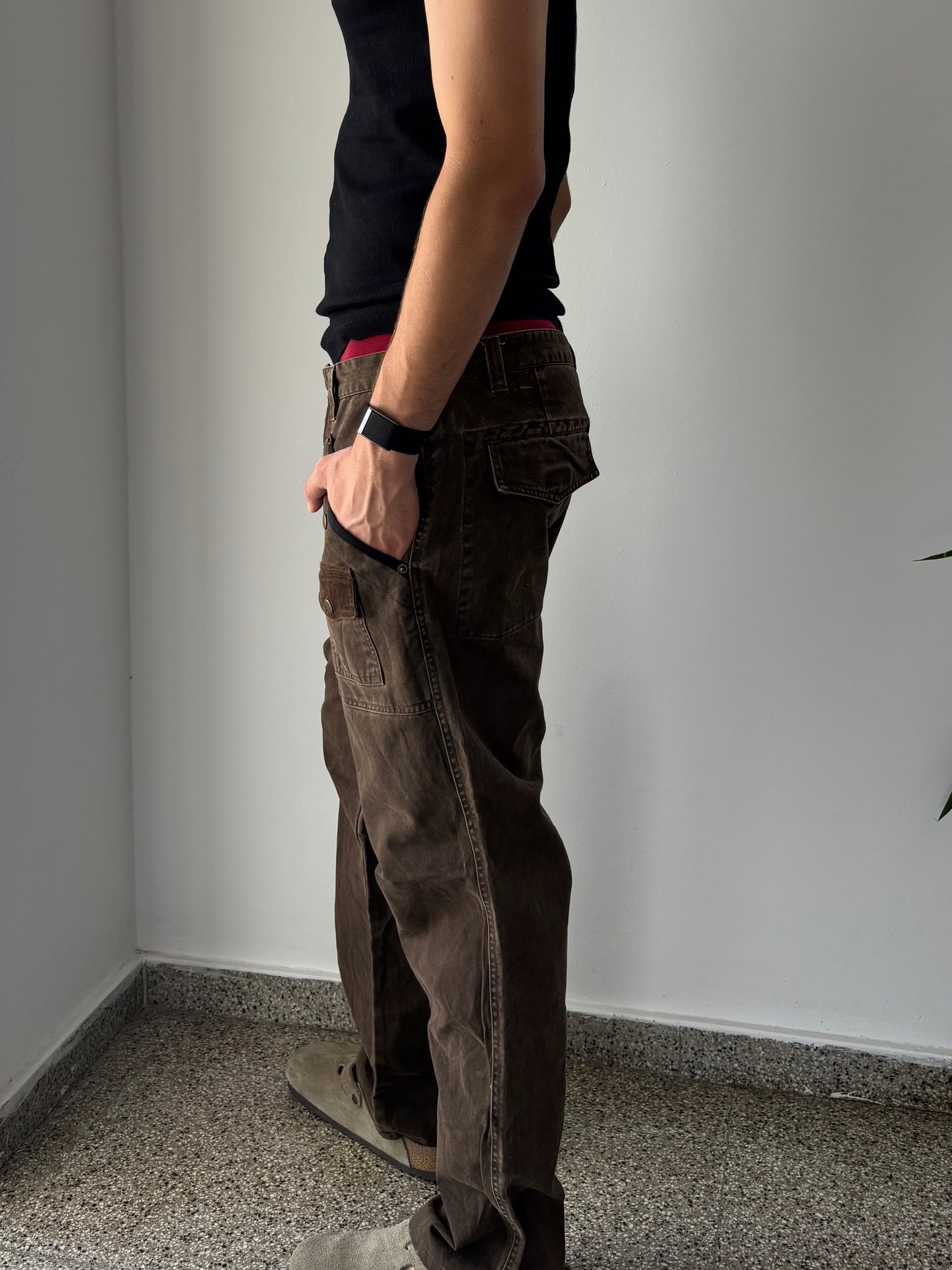 Vintage brown cargo pants