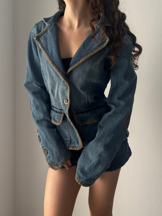 Jean blazer style jacket