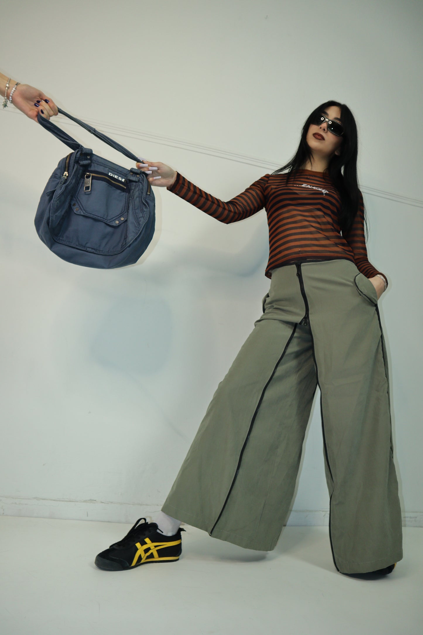 Diesel blue tote bag