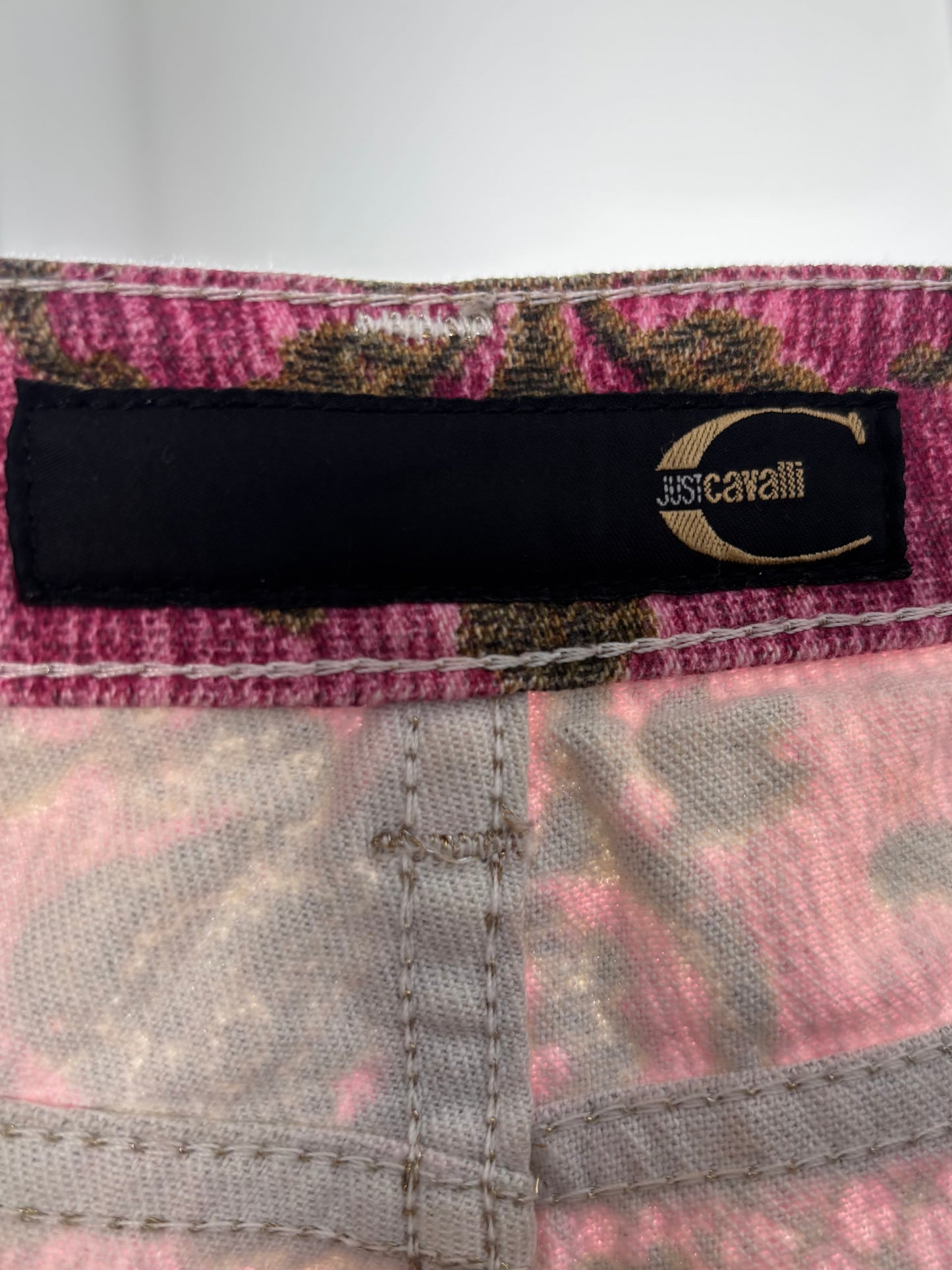 Just Cavalli 2005 floral print jeans