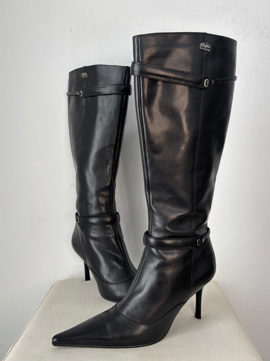 Buffalo London vegan leather boots