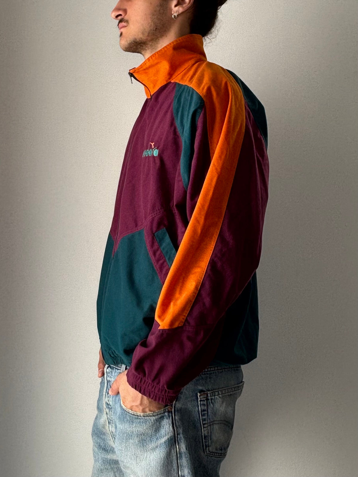 Diadora colorful zip up