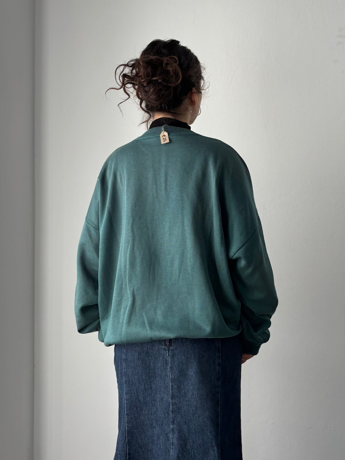 Vintage green sweatshirt