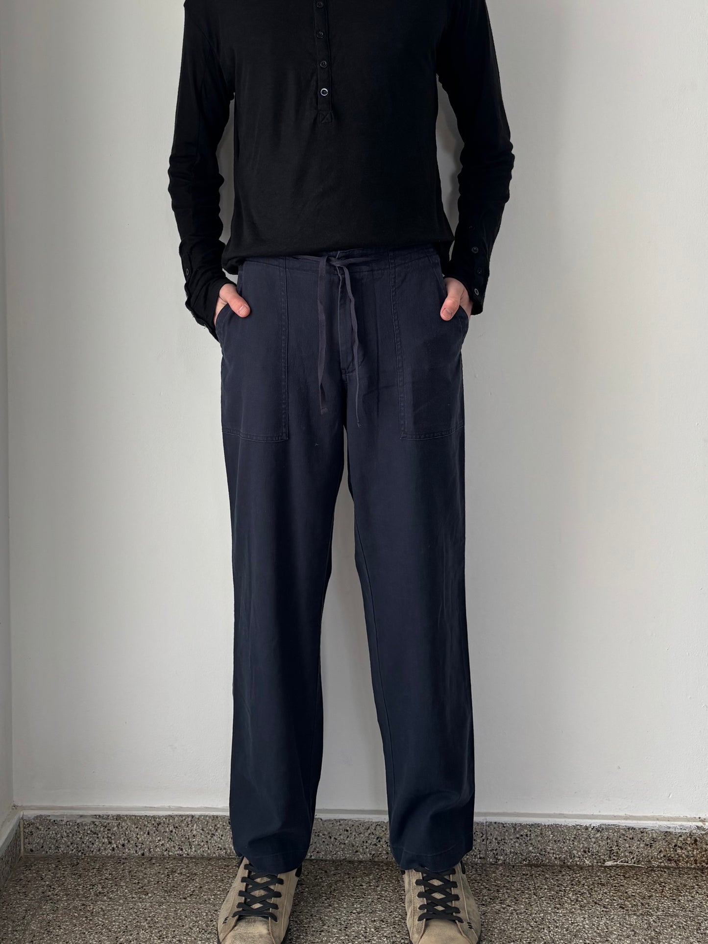 Gant linen blue pants