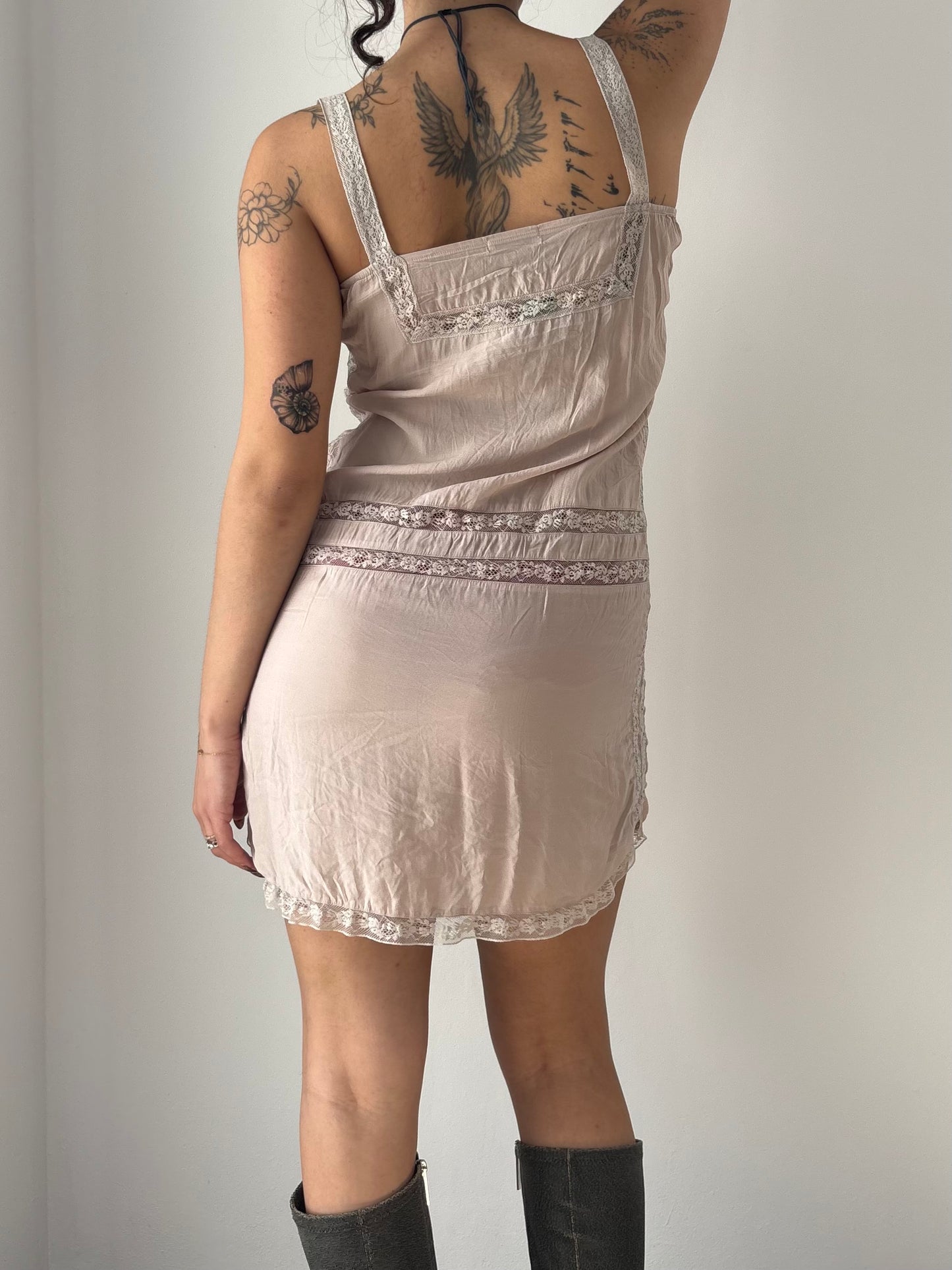 Intimissimi beige slip dress