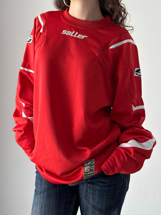 Saller red long sleeve jersey
