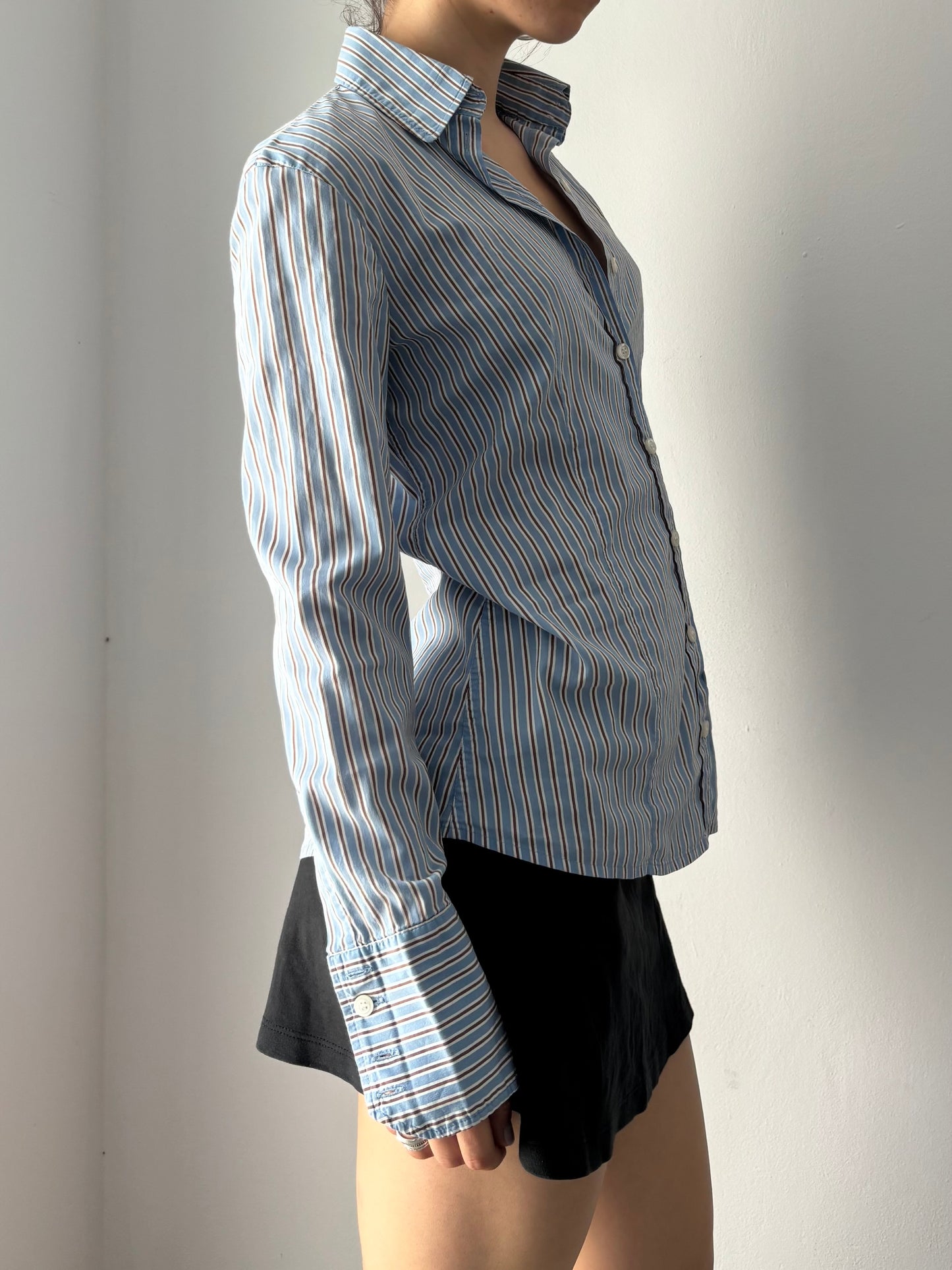 Max & Co stripped button up shirt