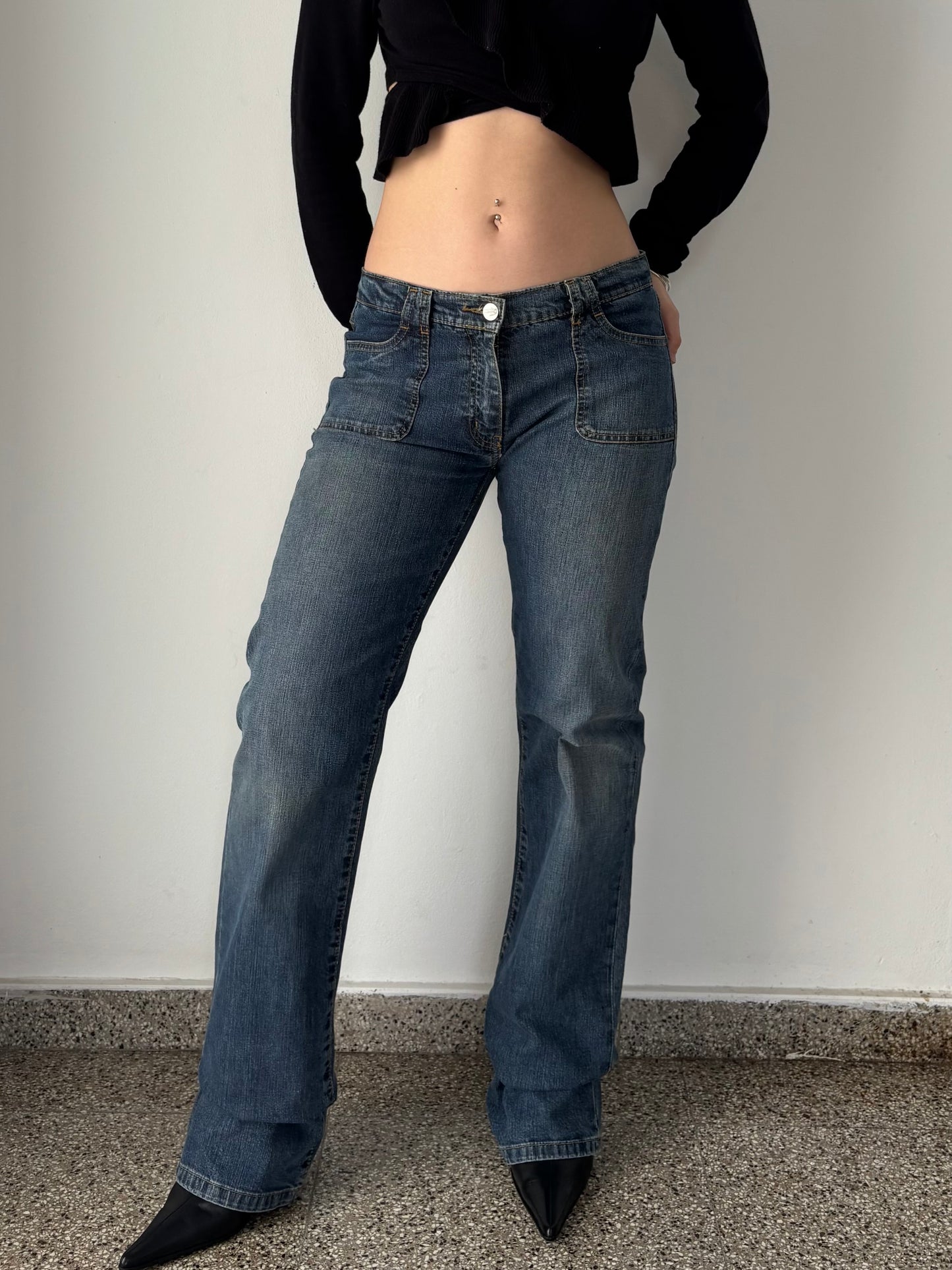 Lacoste low waisted jeans