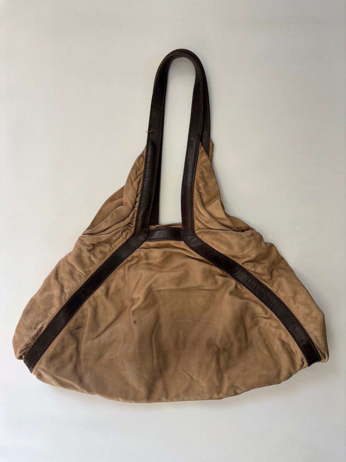 Diesel beige/brown leather bag