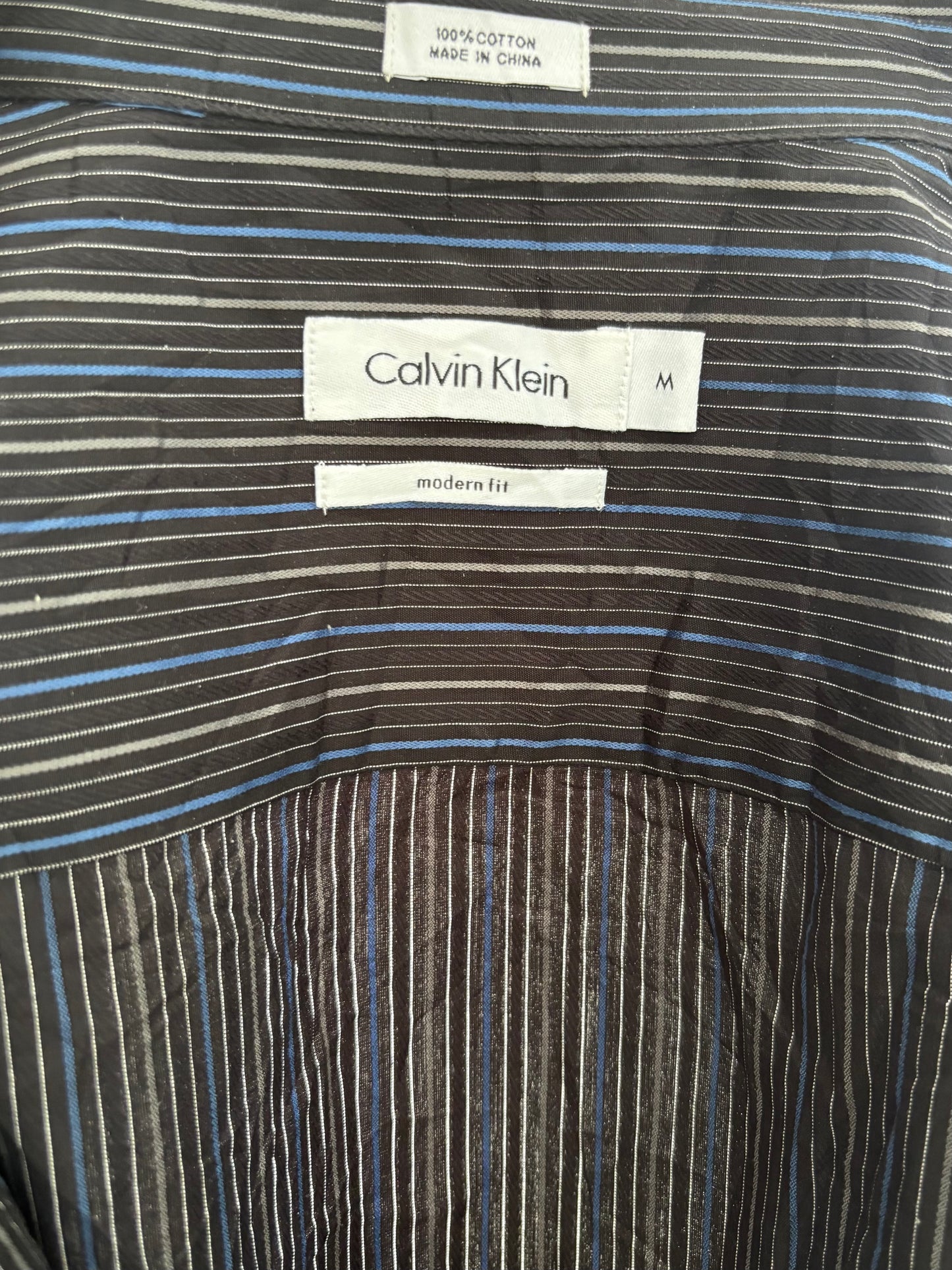 Calvin Klein long sleeve button up shirt