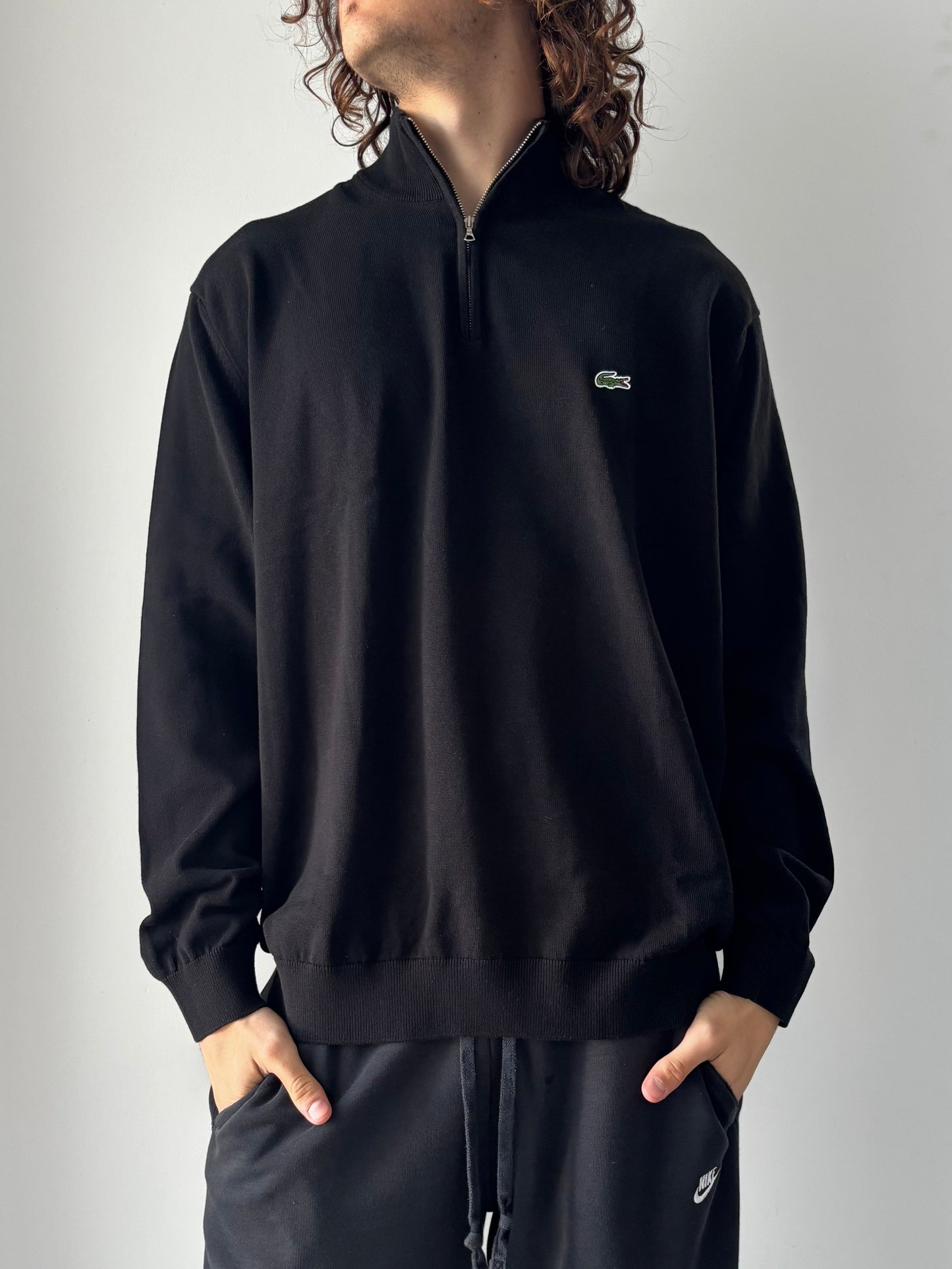 Lacoste dead stock half zip