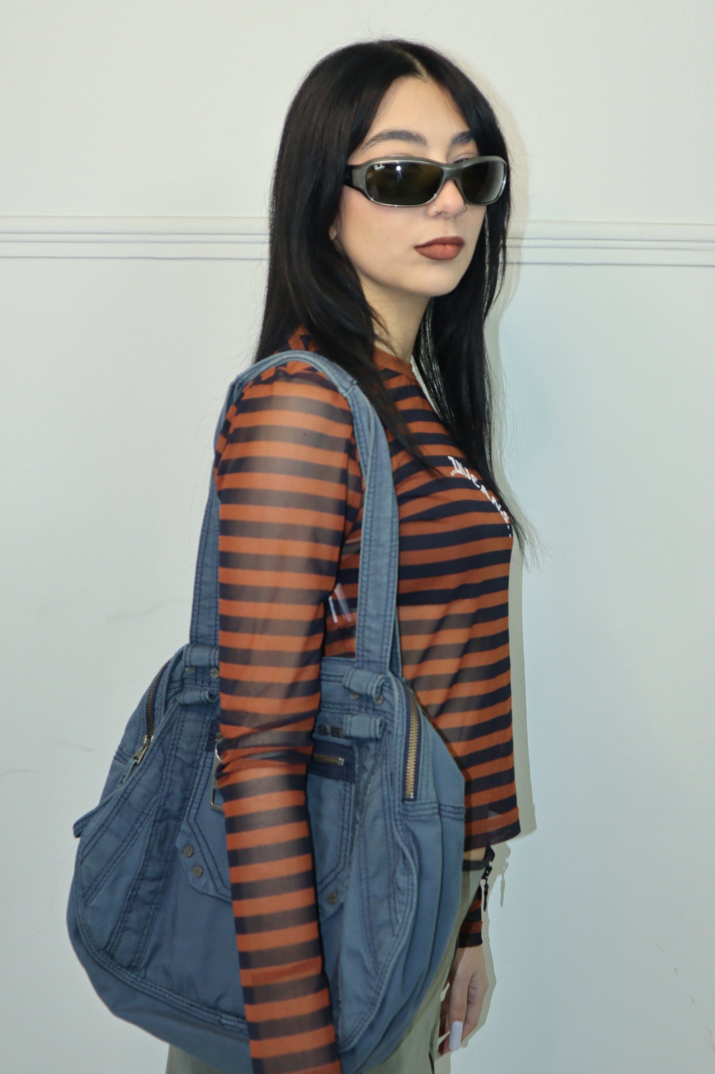Diesel blue tote bag