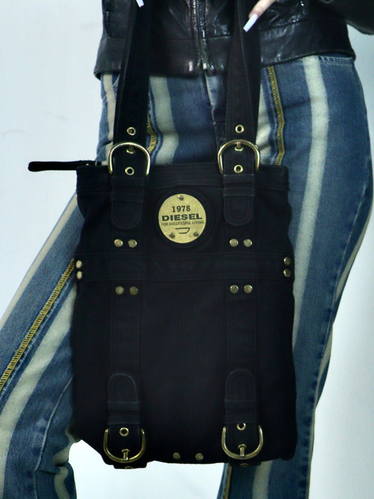 Diesel canvas tote bag