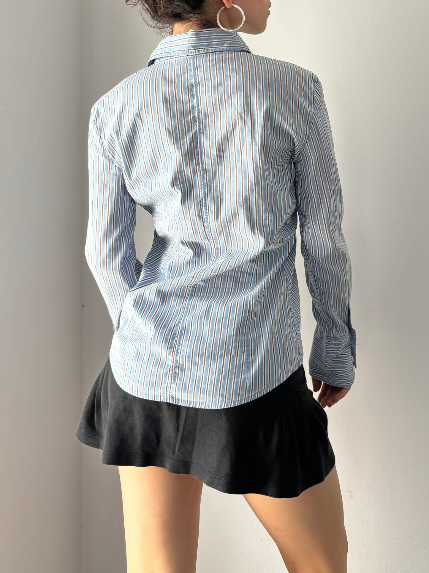 Max & Co stripped button up shirt