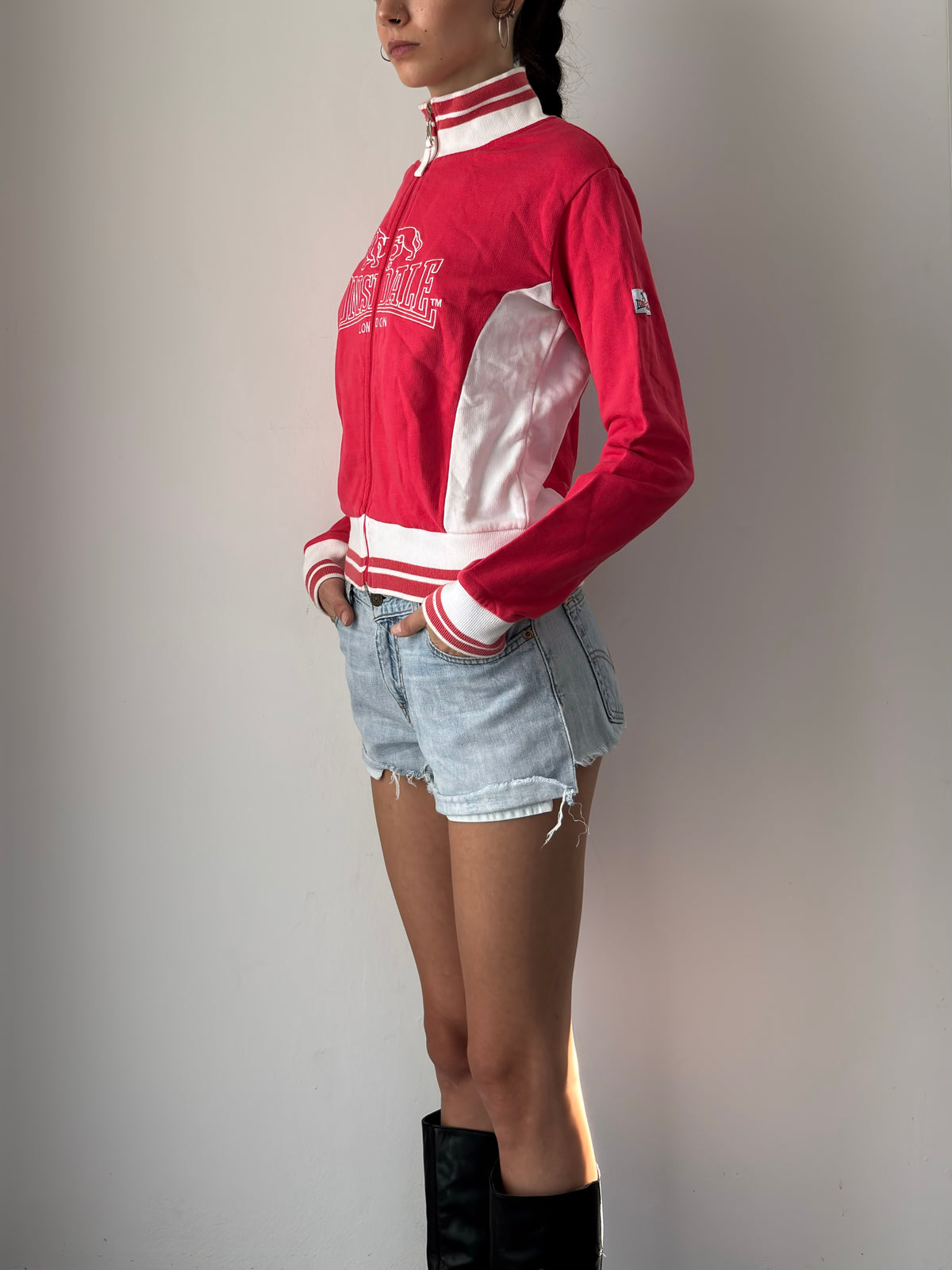 Levis denim mini shorts